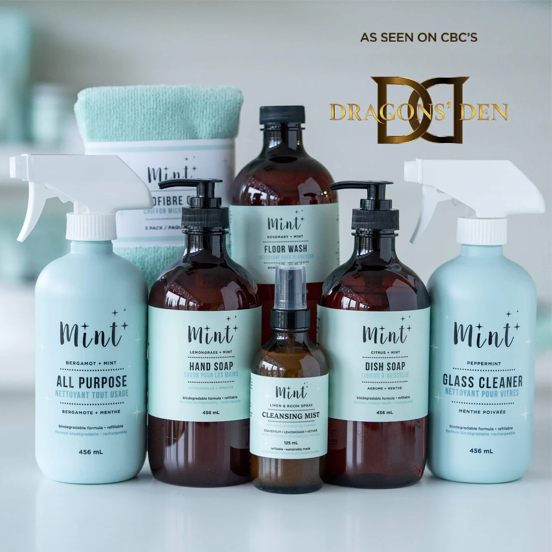 Mint Cleaning Products featured on Dragons' Den